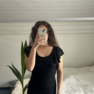 Robe mini noire