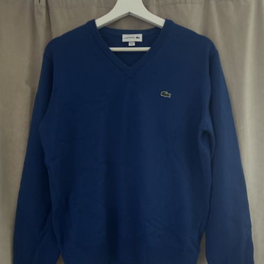 blauer Lacoste knitsweater