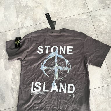 T-Shirt Stone Island Gris