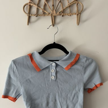 Polo Crop Top