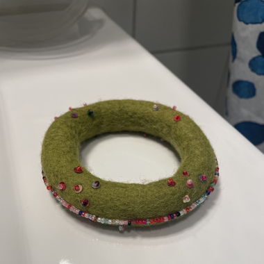 Bracciale in feltro