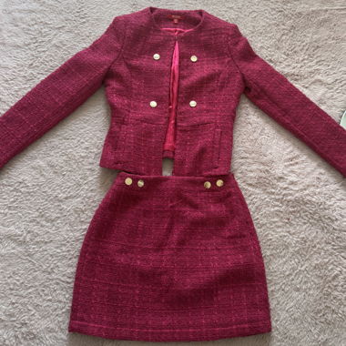 Completo gonna rosa Guess