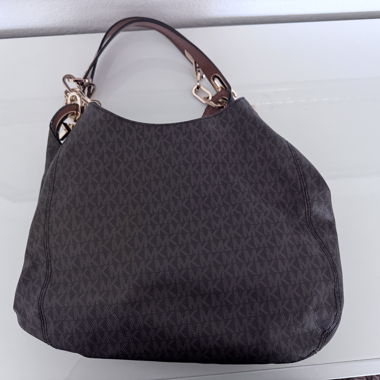 Michael Kors Schultertasche braun