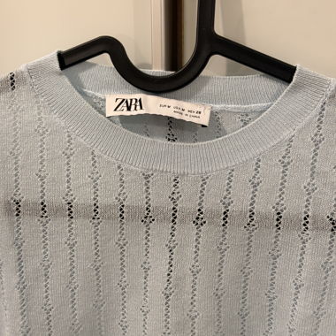 ZARA Kurzarm-Pullover