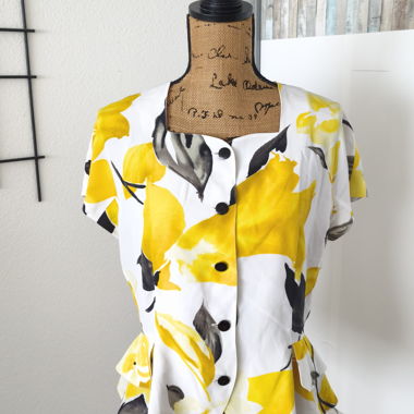 Marie C. Lemence Blouse Size 42