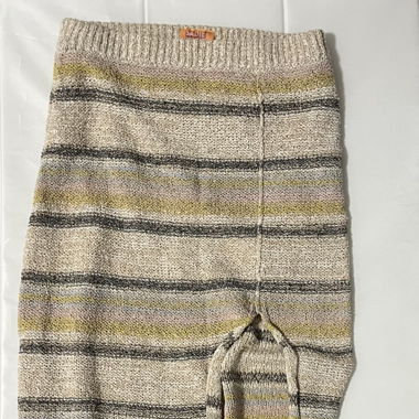 Gestreifter Strickrock