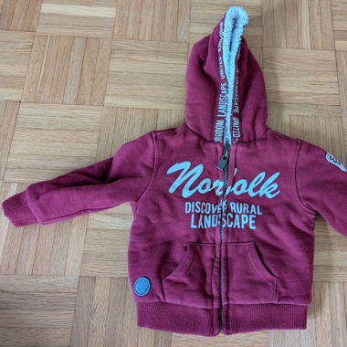 Stoffjacke, dünne Pullover