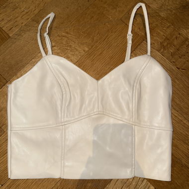 Top en cuir