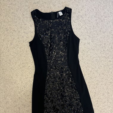 Silvester Glitzer Pailettenkleid H&M