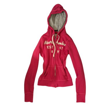 XS Abercrombie &Fitch Zip-Hoodie Vintage Slim Y2K