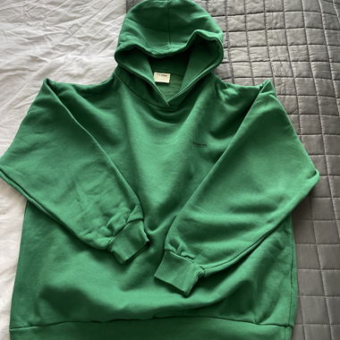 Grüner Hoodie