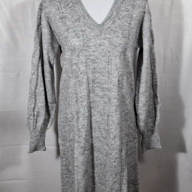 Grey knitted dress GMK size 42