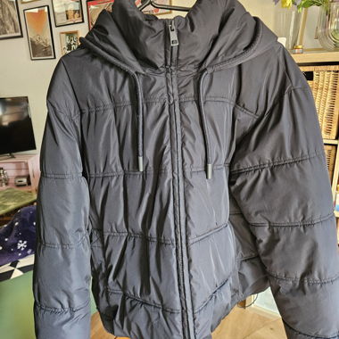 ZARA Black Puffer Jacket