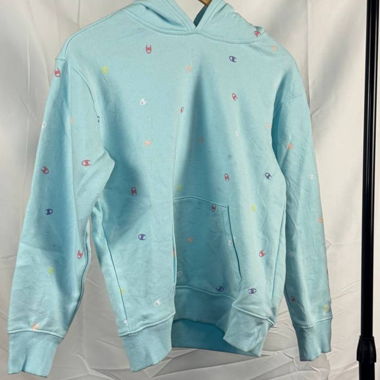 Champion hoodie azzurra XL