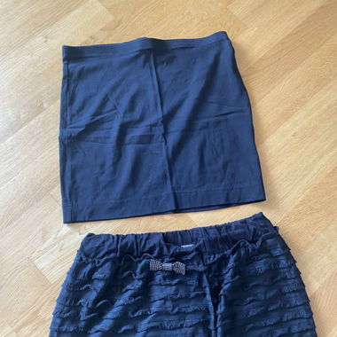 2 Jupes schwarz Grösse S