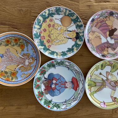 Set di 5 piatti decorativi Villeroy & Boch
