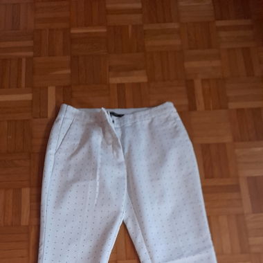 Zara Hose weiss 