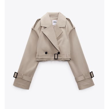 Cropped Trenchcoat M