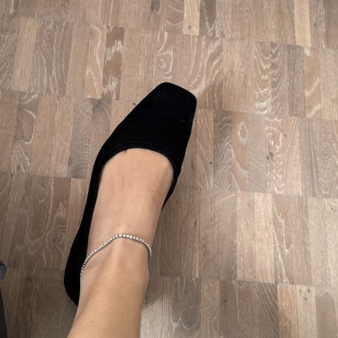 Black Massimo Dutti ballet pumps