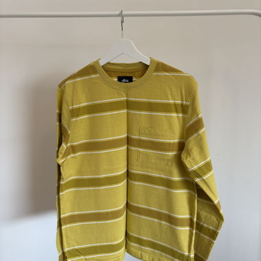 T-shirt à manches longues Stüssy rayé