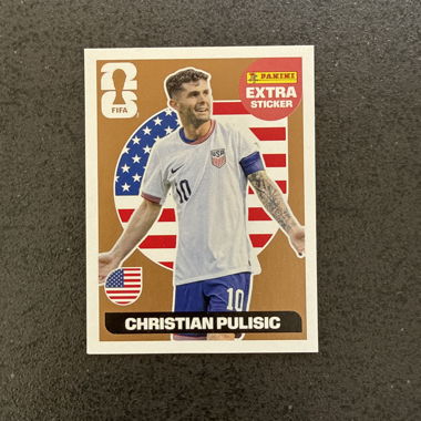Panini WC 2026 Extra Sticker Pulisic Bronze