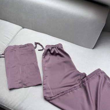 Ensemble pantalon et top accordé