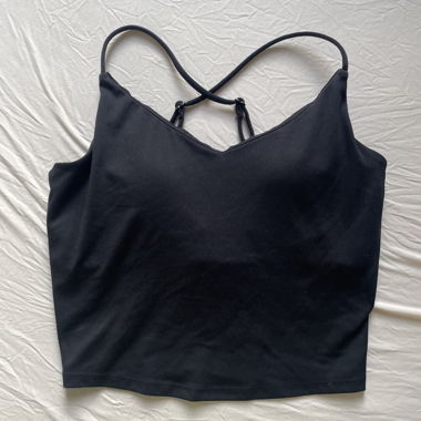 Top / sports bra black M