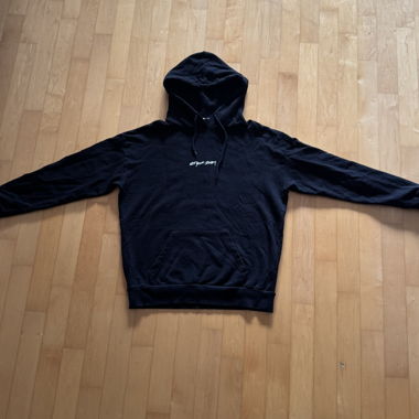 Oversized hoodie with back print