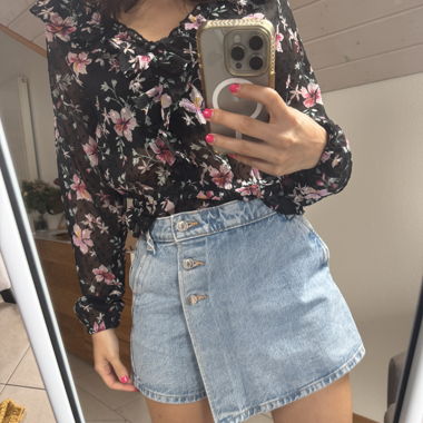 Jupe short Zara neuve 