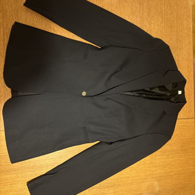 Blazer blu navy a un bottone