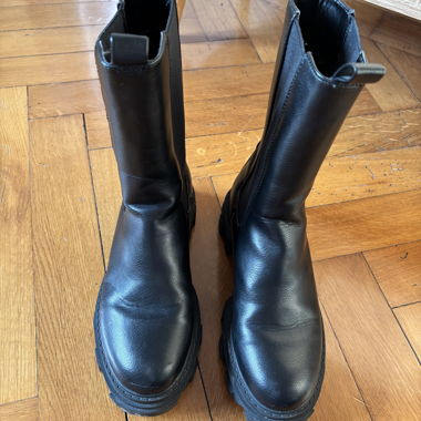 black boots