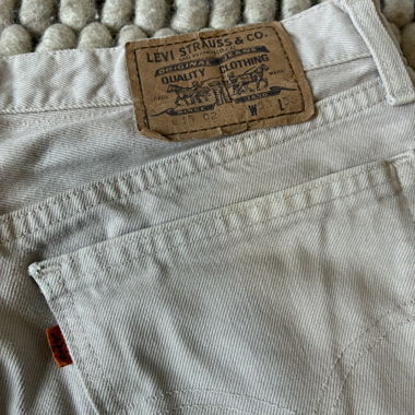 Jean vintage Levi's beige