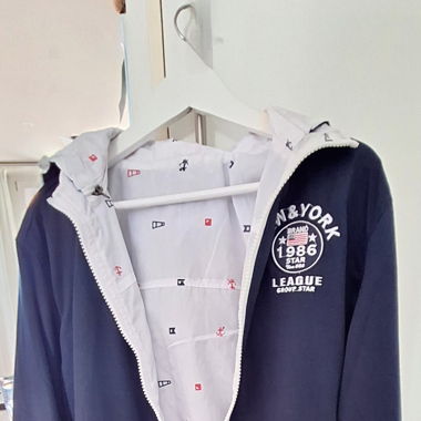 College Jacke - 2-in-1 Look - Wendejacke