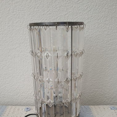 Lampe de table élégante en cristal