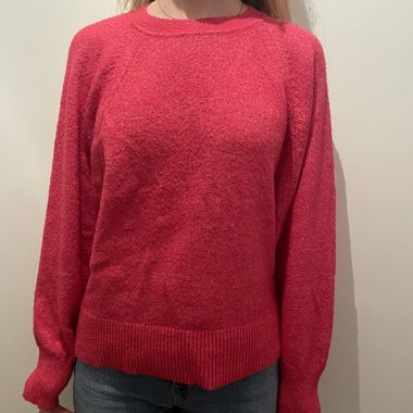 Maglione rosa fucsia