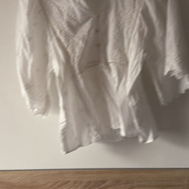 White embroidered blouse