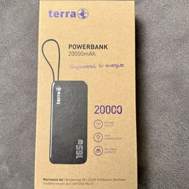 terra Powerbank 20000mAh 165W