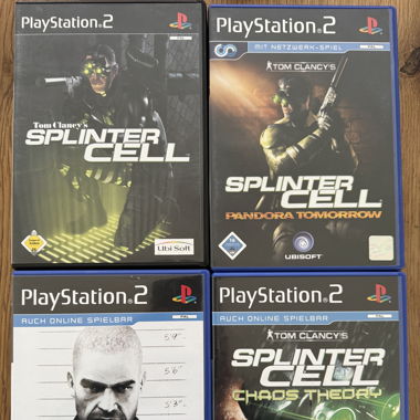 TOM CLANCYS 4 GAMES