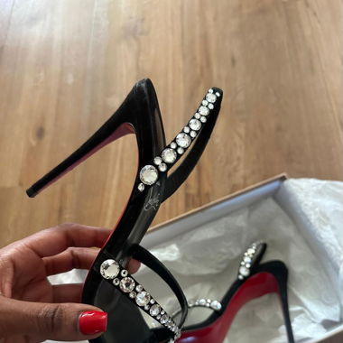 CHRISTIAN LOUBOUTIN Slingback-Sandalen Emilie