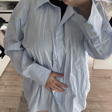 Zara Blaue Hemd