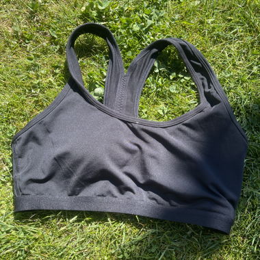 Brassiere de sport noire
