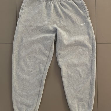 Nike Solo Swoosh Grey Jogging Pants