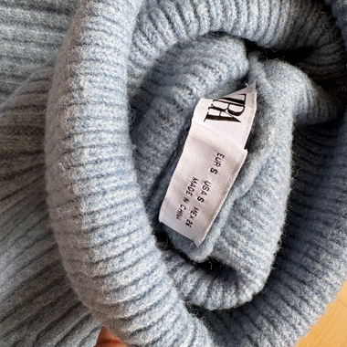 Zara maglione a maniche corte