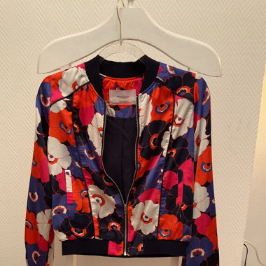 Veste fleurie