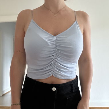 Trägertop hellblau