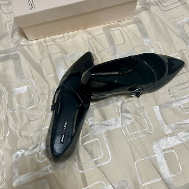Black Bata Red Label 39 Ballerinas