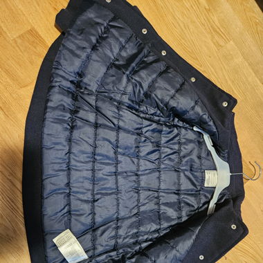 Eleganter Marineblauer Mantel für Mädchen
