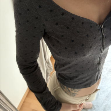 Veste crop top