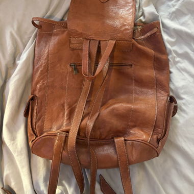 Sac à dos en cuir