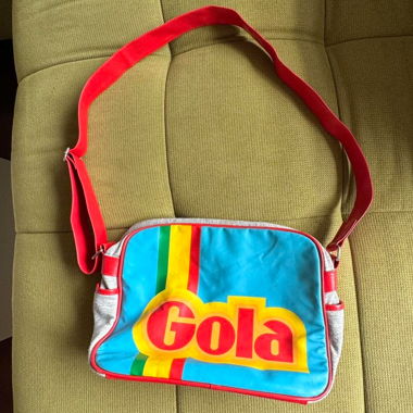 gola colorful retro vintage 2000s messenger bag